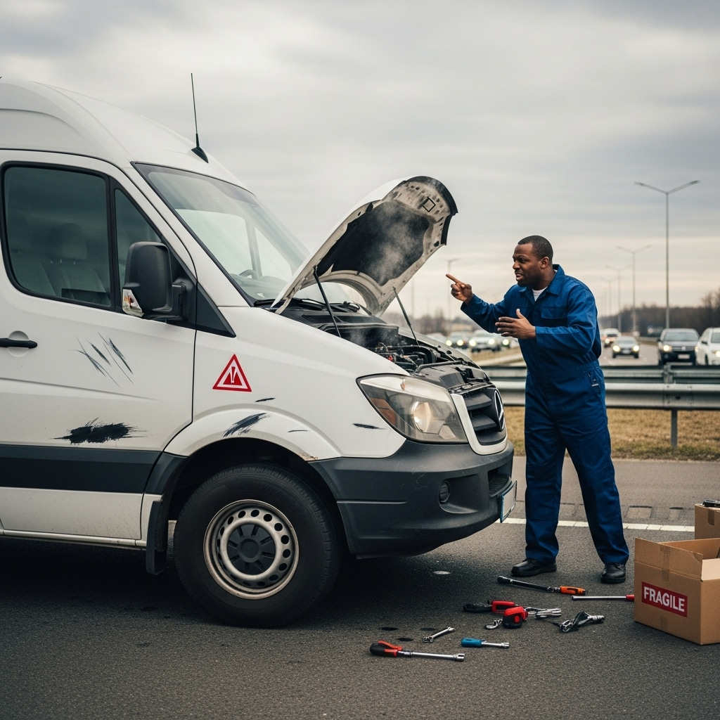 Kiedy nowy samochód dostawczy zawodzi: awarie i reklamacje